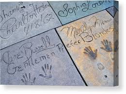 MARILYN MONROE, JANE RUSSEL ED IL GRAUMAN'S CHINESE THEATRE