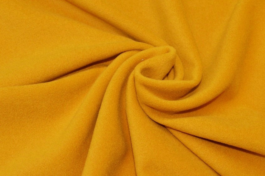 Cappottino Christy in lana giallo