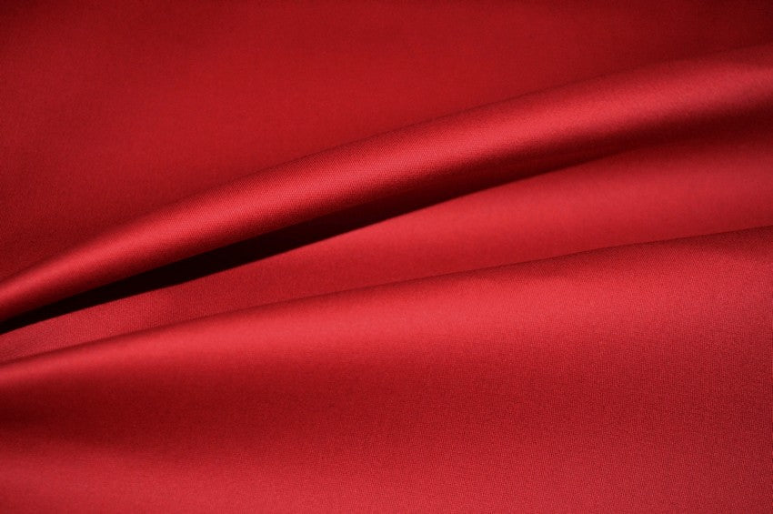 tessuto gabardine di cotone rosso per realizzare il giacchino milly corto 