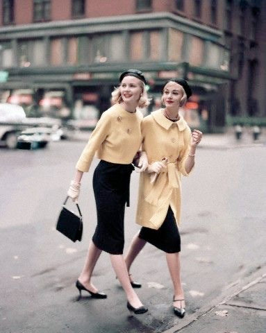Cappottino Christy in lana vintagestyle anni 50 foto vintage di ispirazione